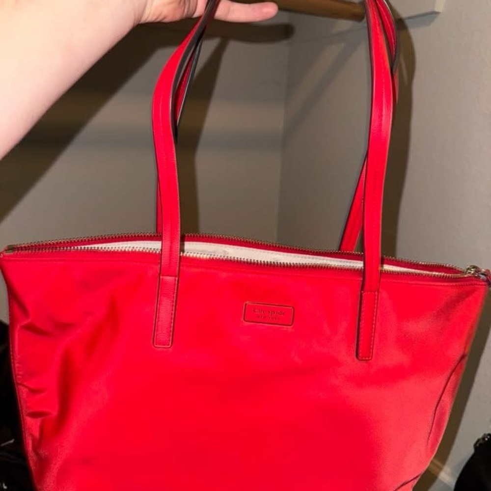 Kate Spade Vibrant Red Tote